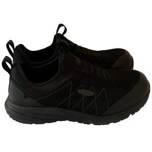 Keen Utility Black Safety Steel Toe Shoes Sz 10EE